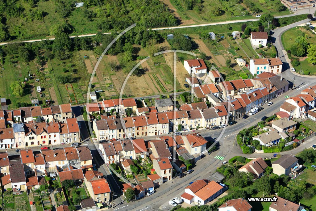 Photo arienne de Belleville-sur-Meuse