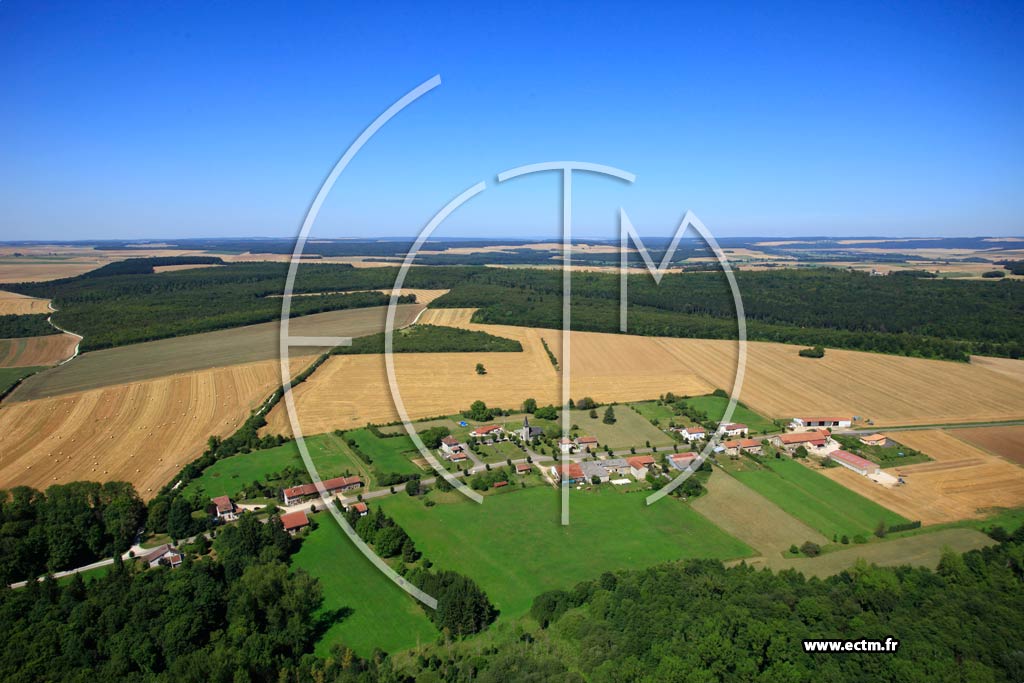 Photo arienne de Bthincourt