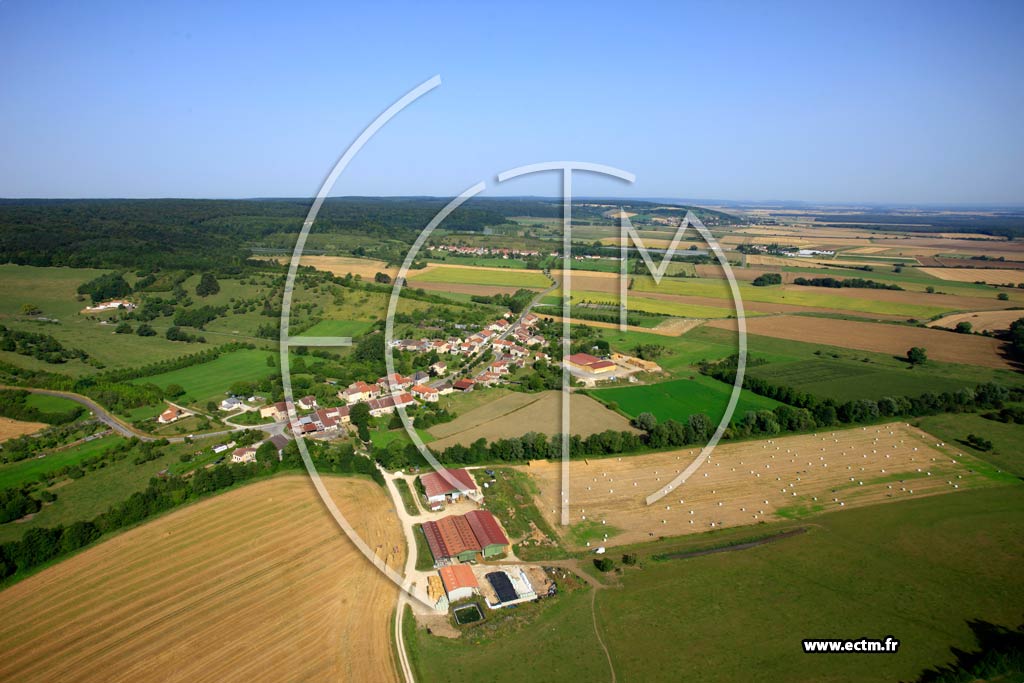 Photo arienne de Bonze (Mesnil sous les Ctes)
