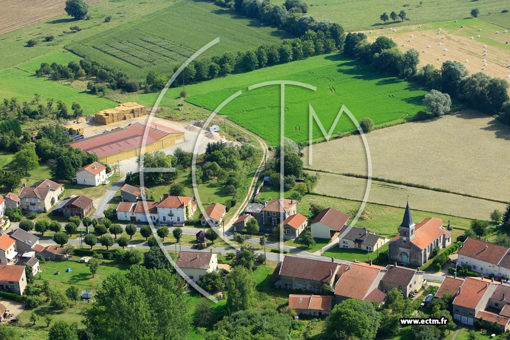 Photo arienne de Bonze (Mesnil sous les Ctes)