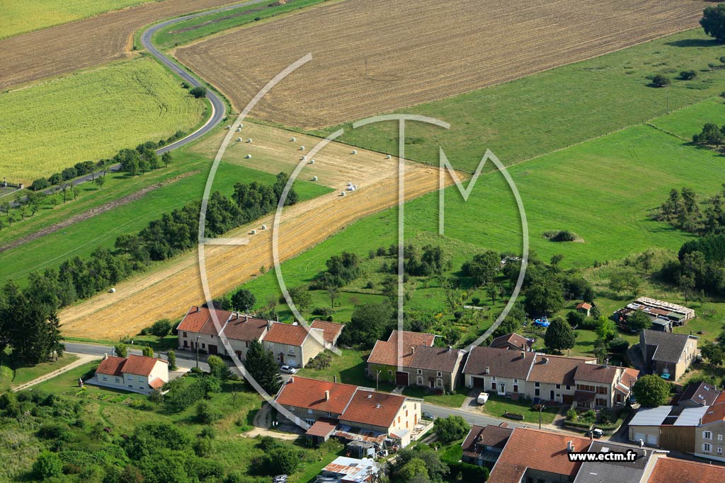 Photo arienne de Bonze (Mesnil sous les Ctes)