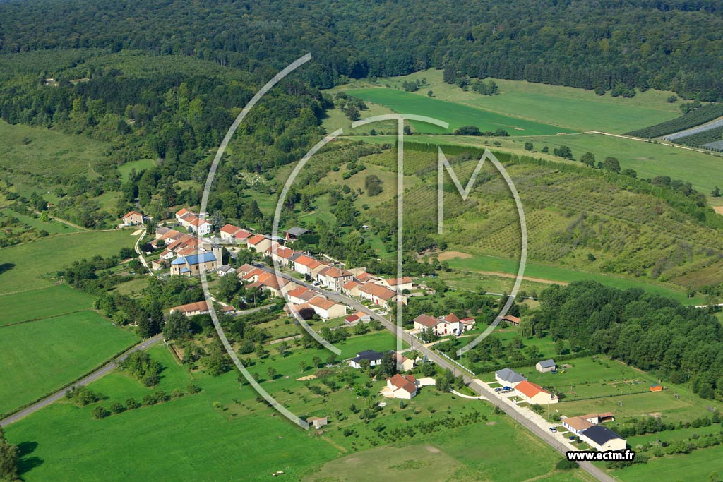 Photo arienne de Bonze (Mont Villers)