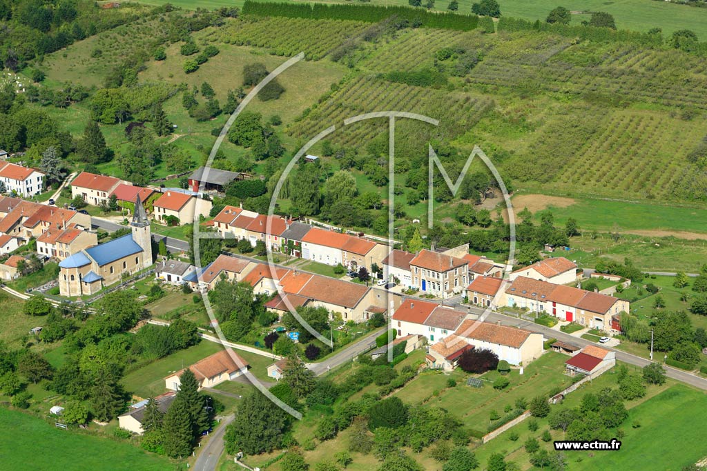 Photo arienne de Bonze (Mont Villers)