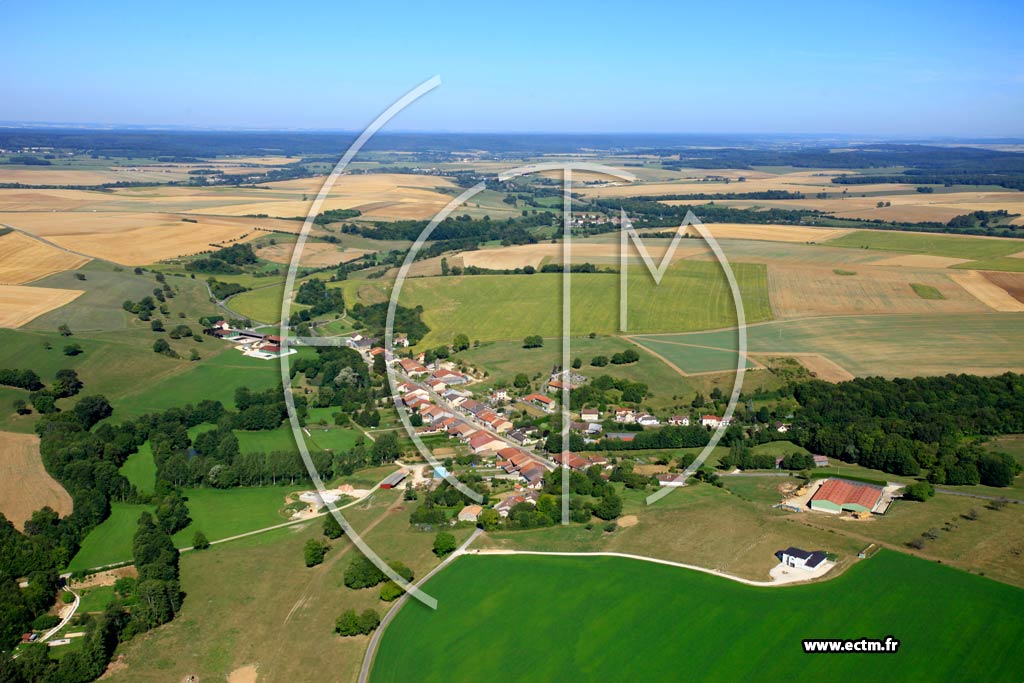 Photo arienne de Brabant-en-Argonne