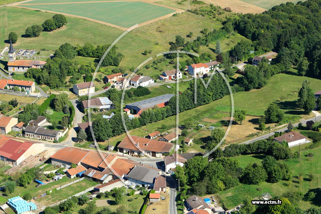 Photo arienne de Brabant-en-Argonne
