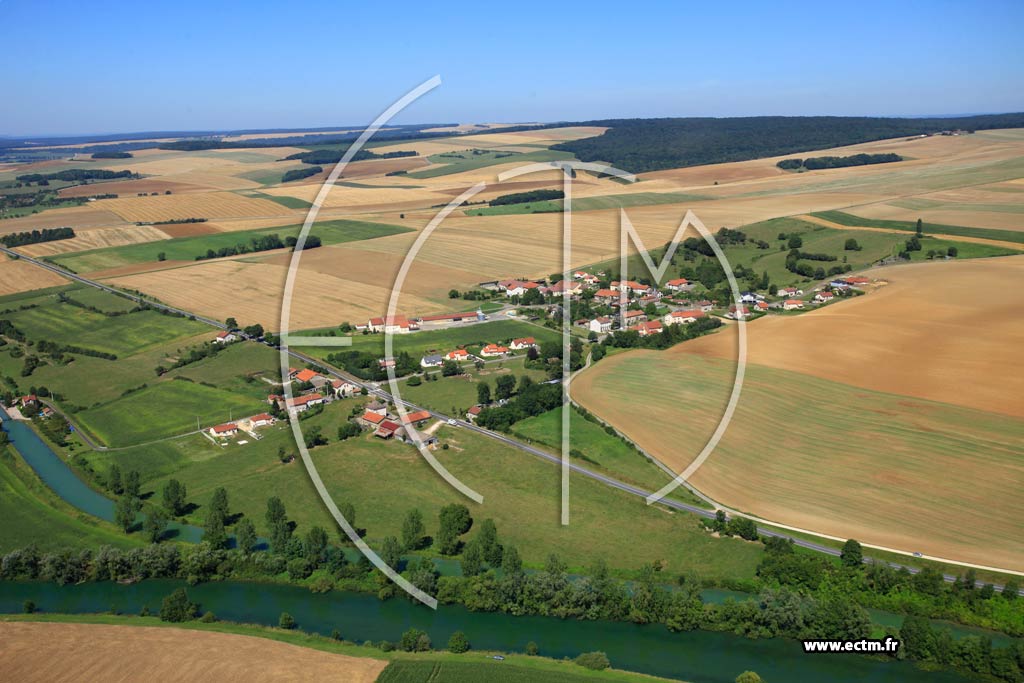 Photo arienne de Brabant-sur-Meuse