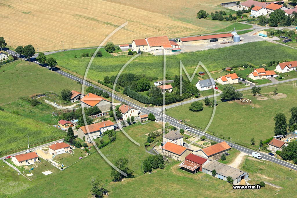 Photo arienne de Brabant-sur-Meuse