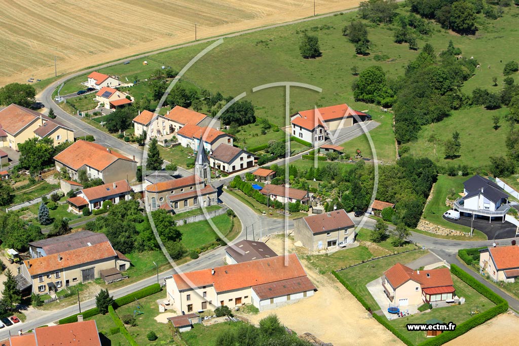 Photo arienne de Brabant-sur-Meuse