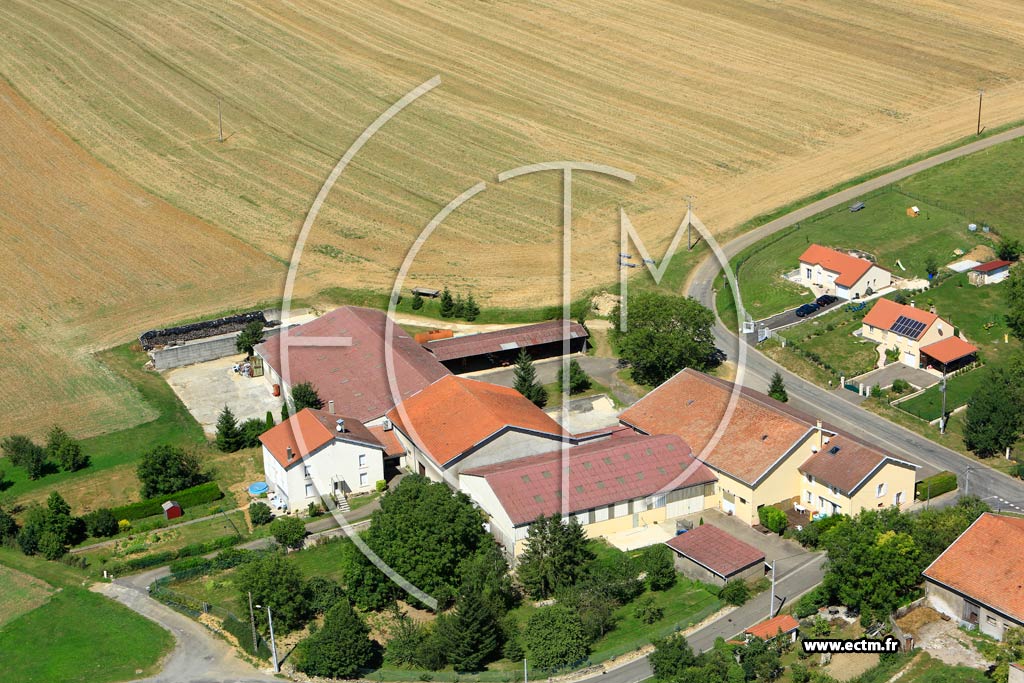 Photo arienne de Brabant-sur-Meuse