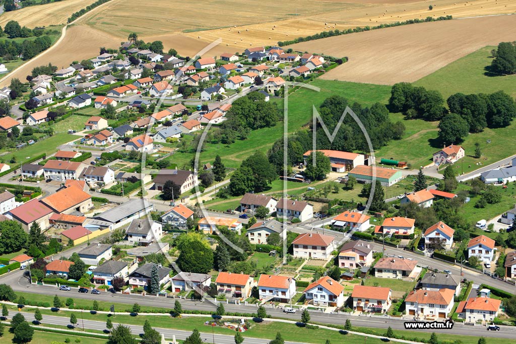 Photo arienne de Bras-sur-Meuse