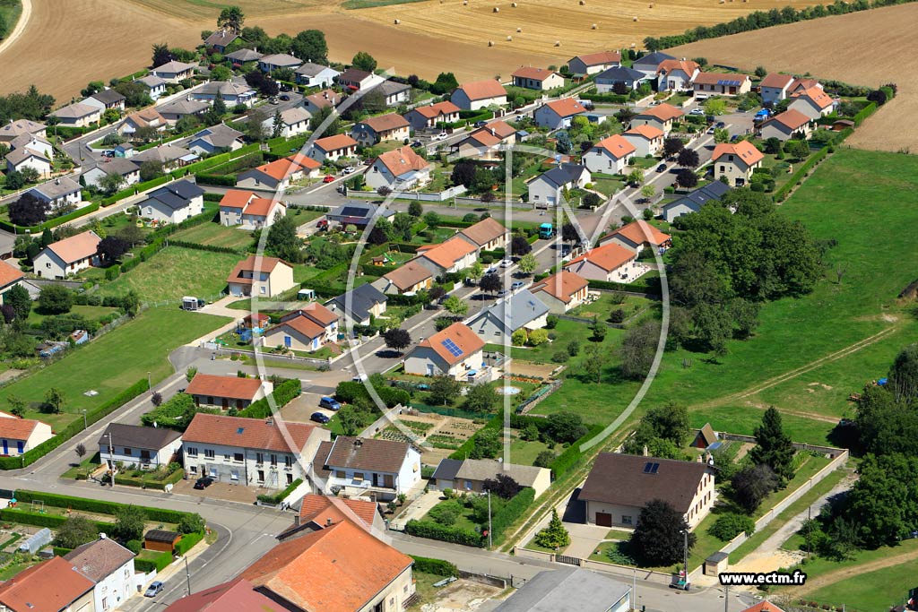 Photo arienne de Bras-sur-Meuse