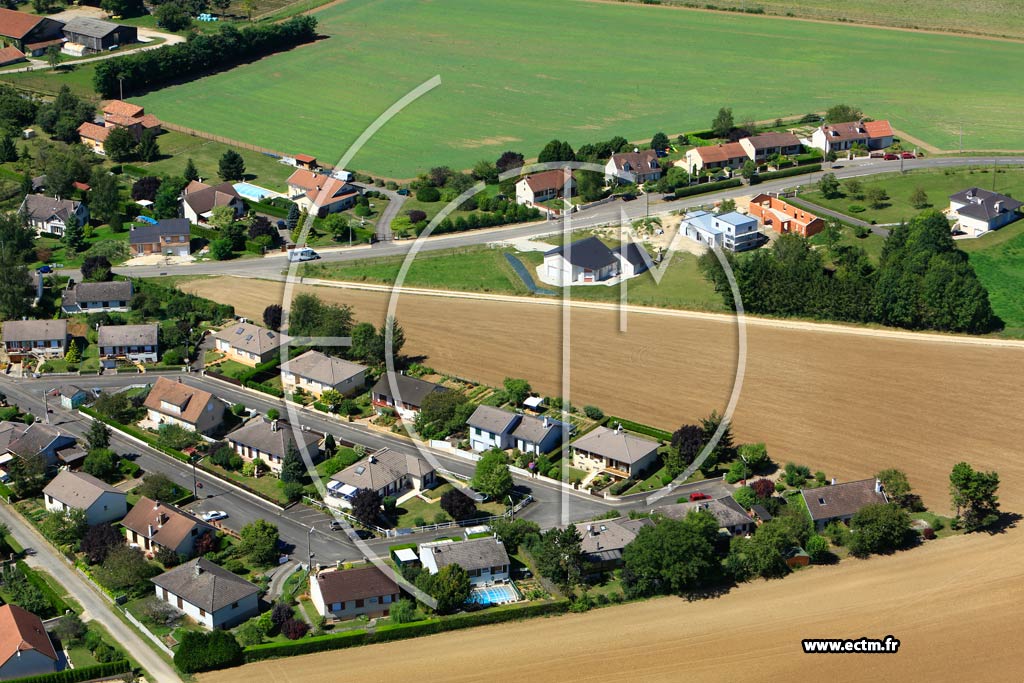Photo arienne de Bras-sur-Meuse