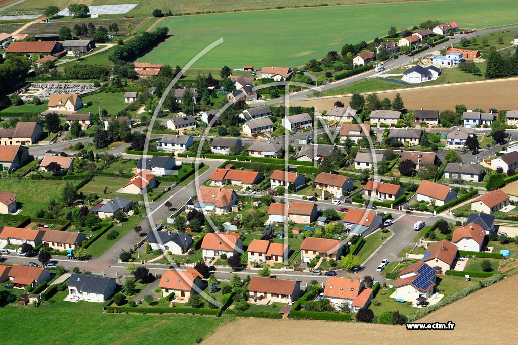 Photo arienne de Bras-sur-Meuse