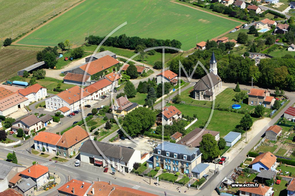 Photo arienne de Bras-sur-Meuse