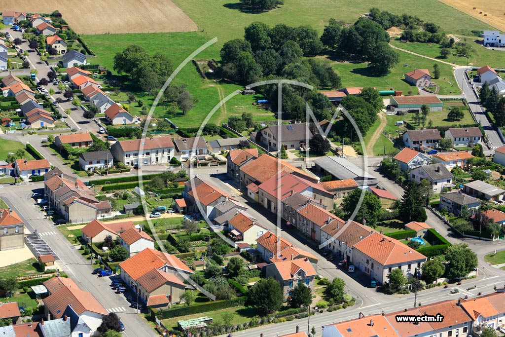 Photo arienne de Bras-sur-Meuse