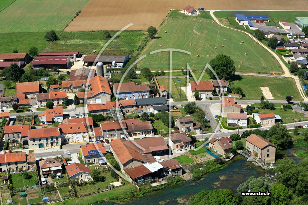 Photo arienne de Charny-sur-Meuse