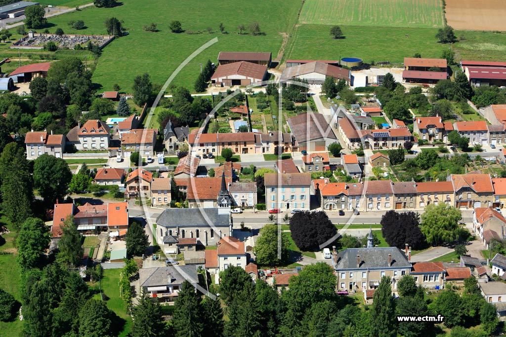 Photo arienne de Charny-sur-Meuse