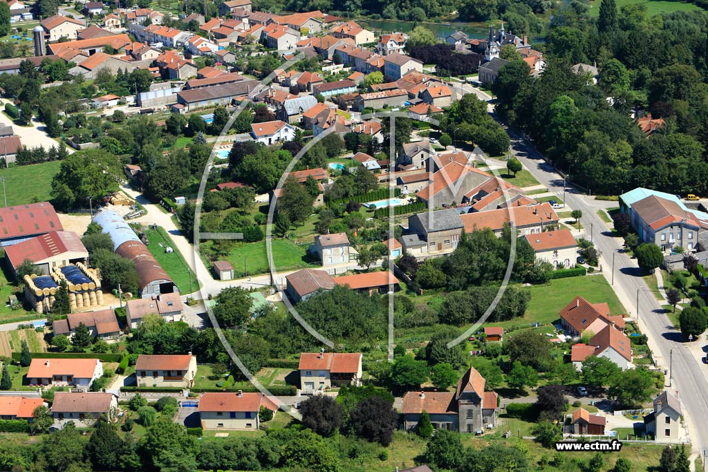 Photo arienne de Charny-sur-Meuse