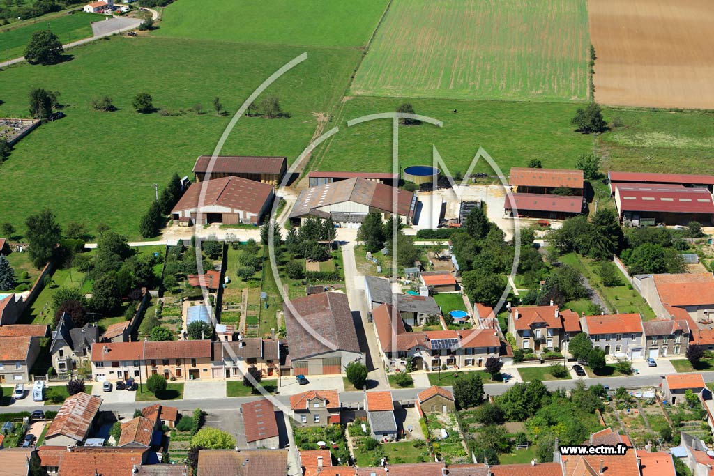 Photo arienne de Charny-sur-Meuse