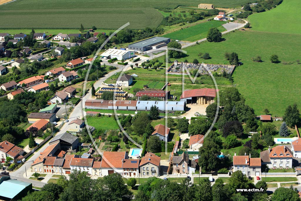 Photo arienne de Charny-sur-Meuse