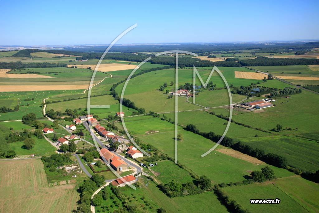 Photo arienne de Chaumont-devant-Damvillers