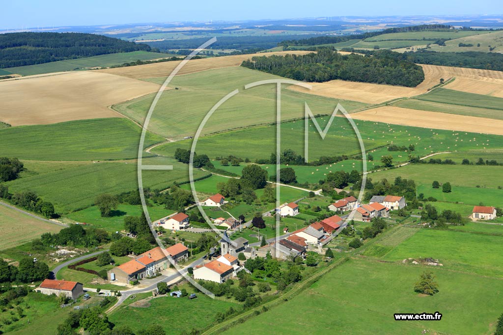 Photo arienne de Chaumont-devant-Damvillers