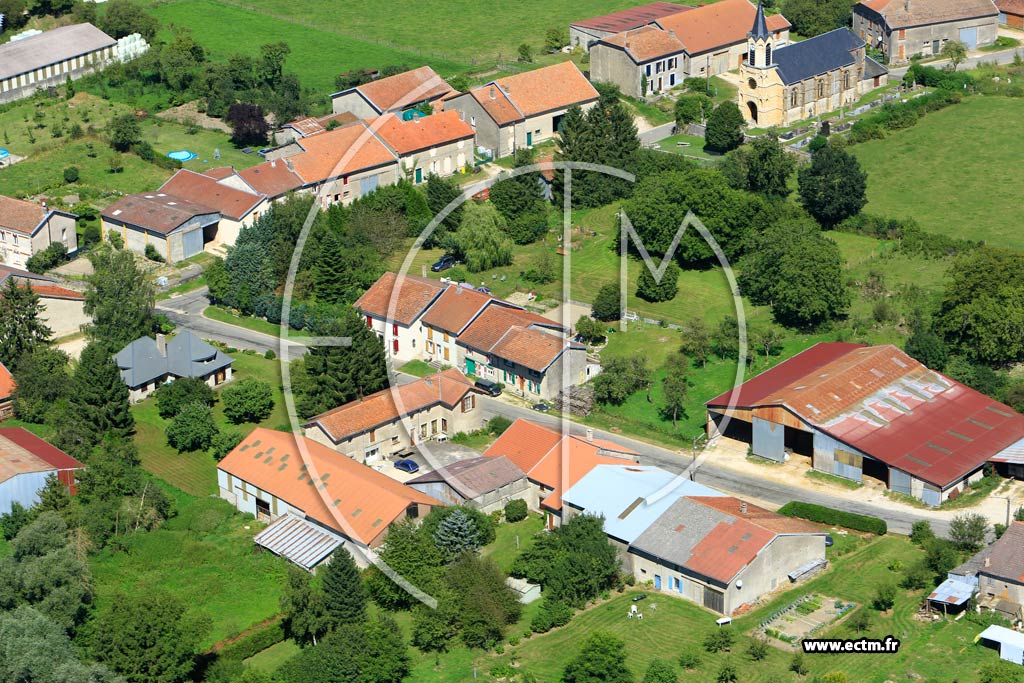 Photo arienne de Cierges-Sous-Montfaucon