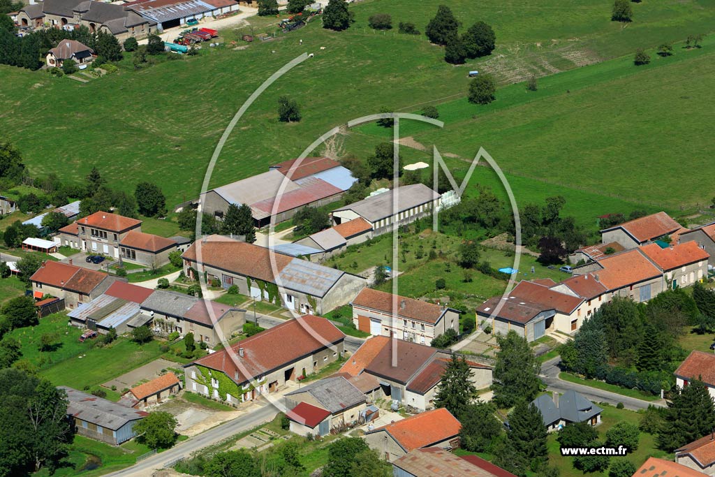 Photo arienne de Cierges-Sous-Montfaucon