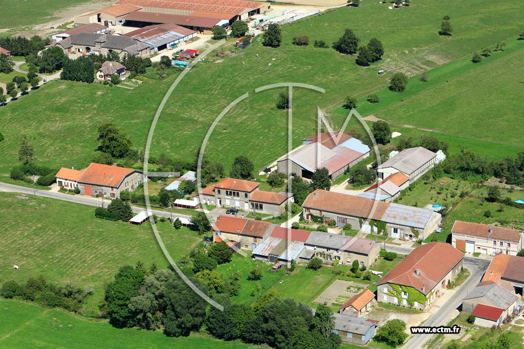 Photo arienne de Cierges-Sous-Montfaucon