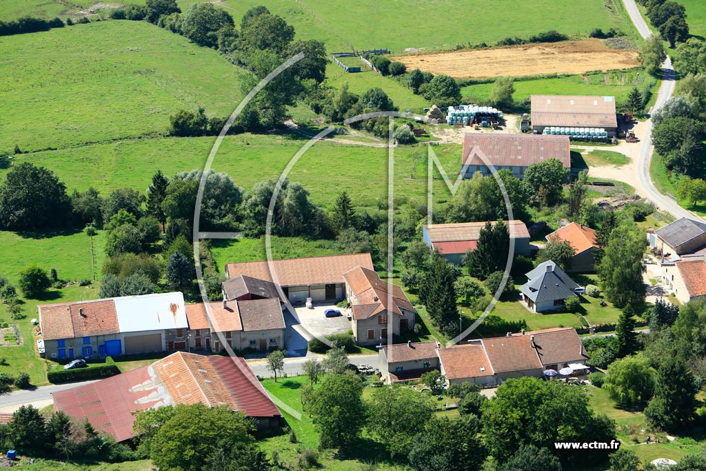 Photo arienne de Cierges-Sous-Montfaucon