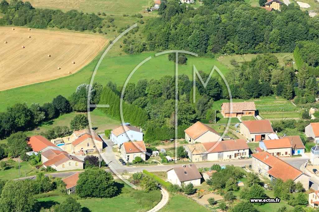 Photo arienne de Clermont-en-Argonne (Jubcourt)