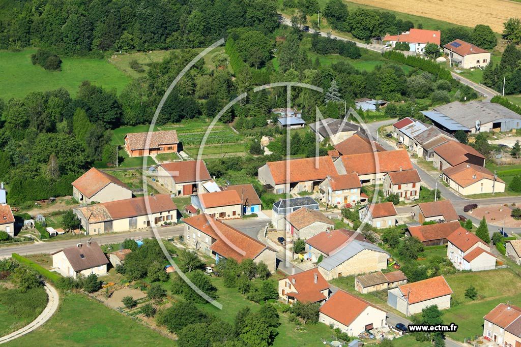 Photo arienne de Clermont-en-Argonne (Jubcourt)