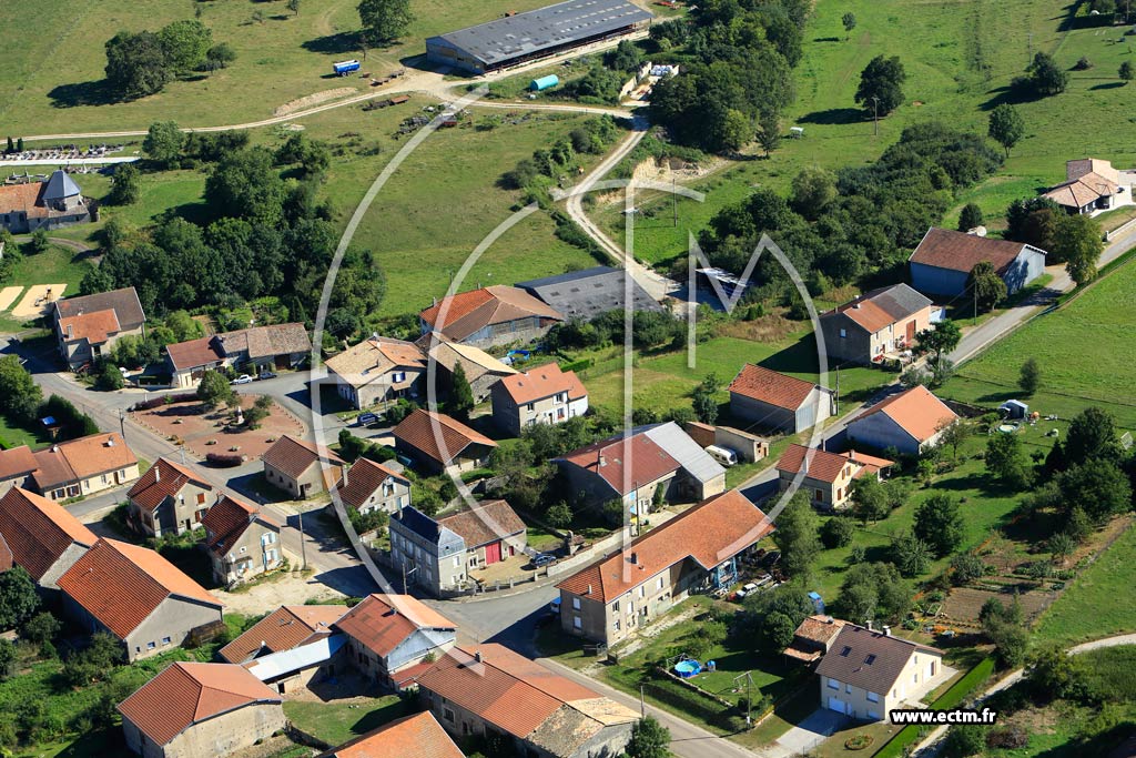 Photo arienne de Clermont-en-Argonne (Jubcourt)