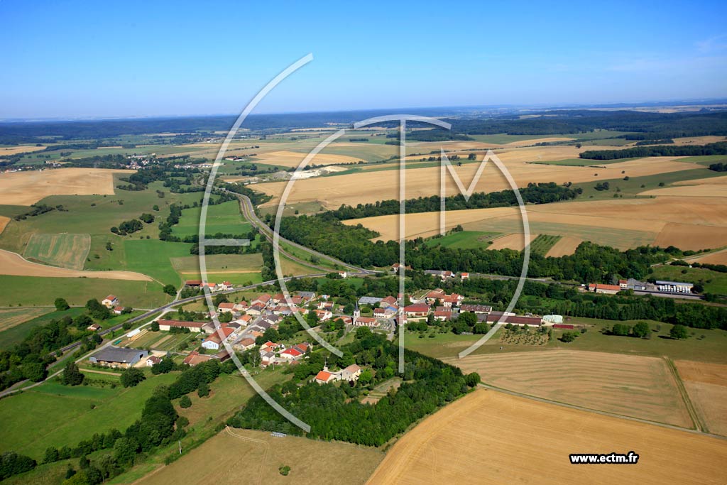 Photo arienne de Clermont-en-Argonne (Parois)