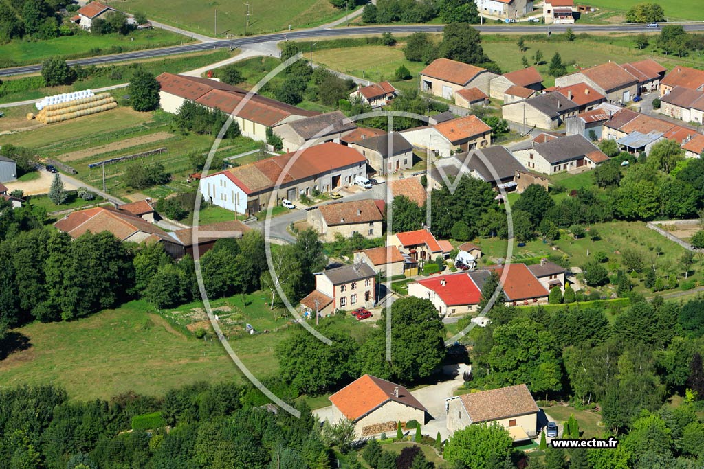 Photo arienne de Clermont-en-Argonne (Parois)