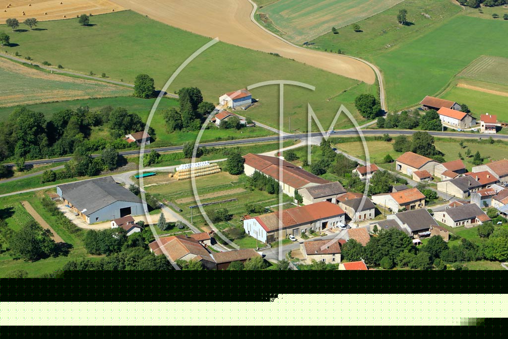 Photo arienne de Clermont-en-Argonne (Parois)