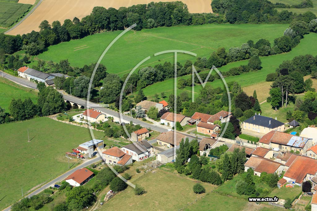 Photo arienne de Clermont-en-Argonne (Vraincourt)