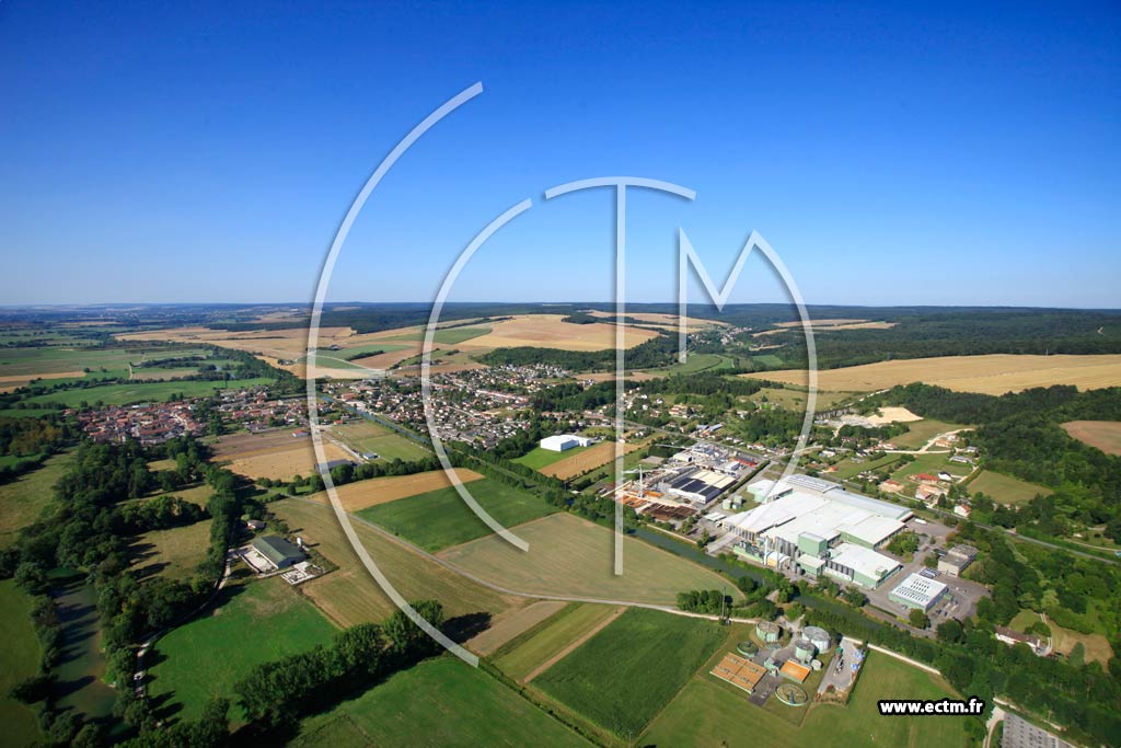 Photo arienne de Dieue-sur-Meuse