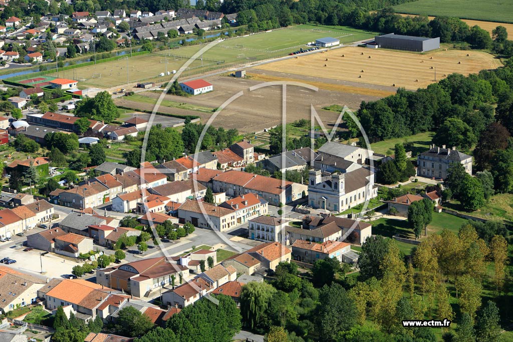 Photo arienne de Dieue-sur-Meuse