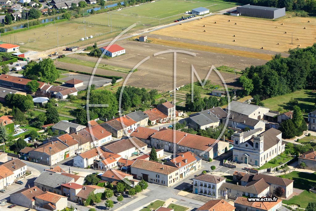 Photo arienne de Dieue-sur-Meuse
