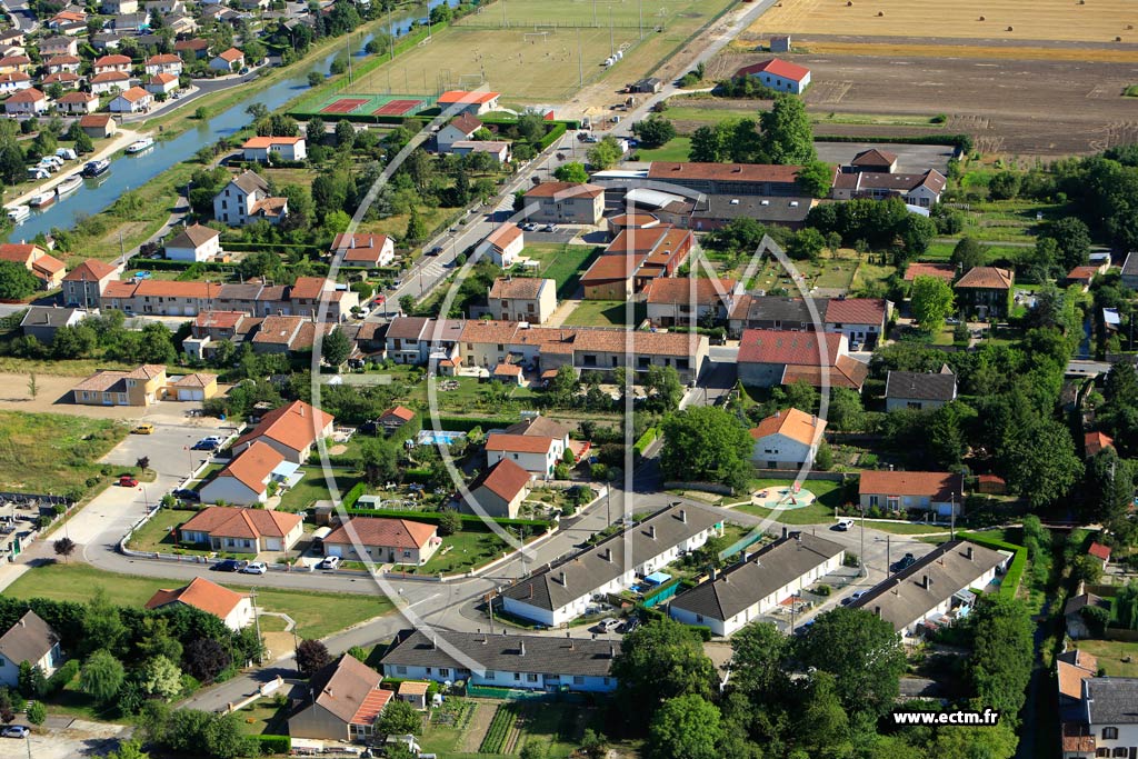 Photo arienne de Dieue-sur-Meuse