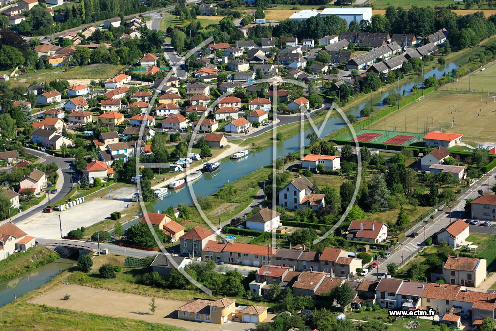 Photo arienne de Dieue-sur-Meuse
