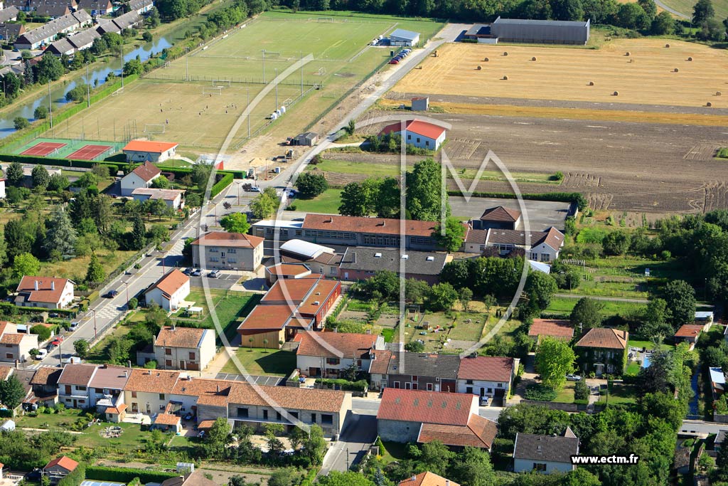 Photo arienne de Dieue-sur-Meuse