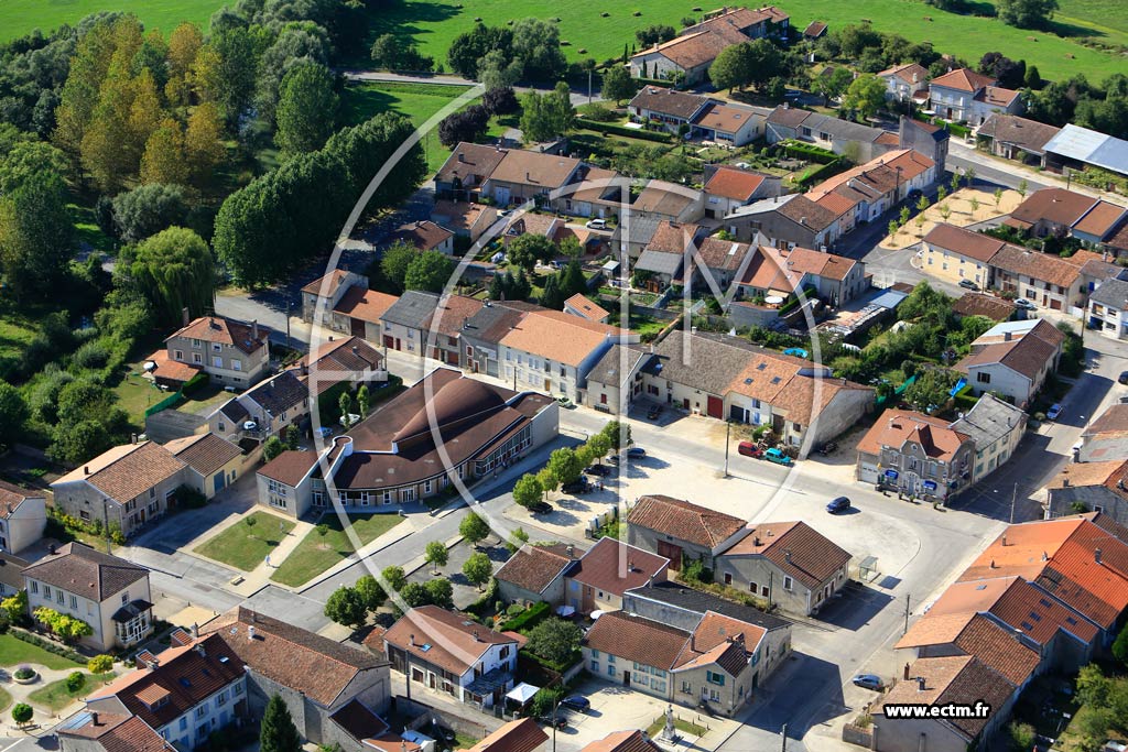Photo arienne de Dieue-sur-Meuse