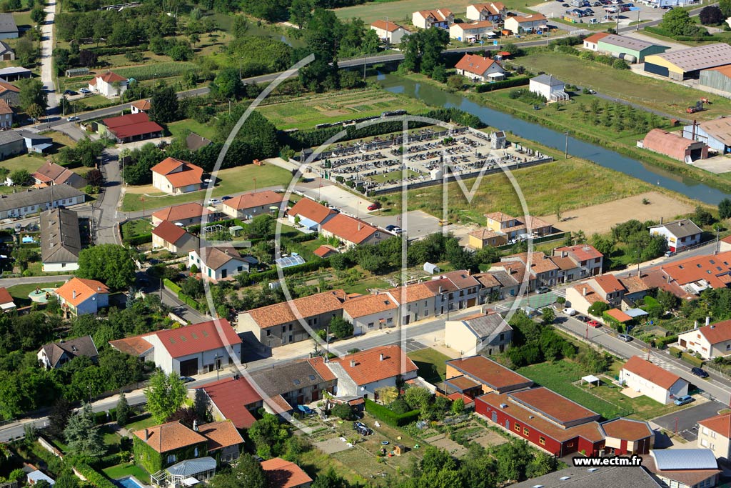 Photo arienne de Dieue-sur-Meuse