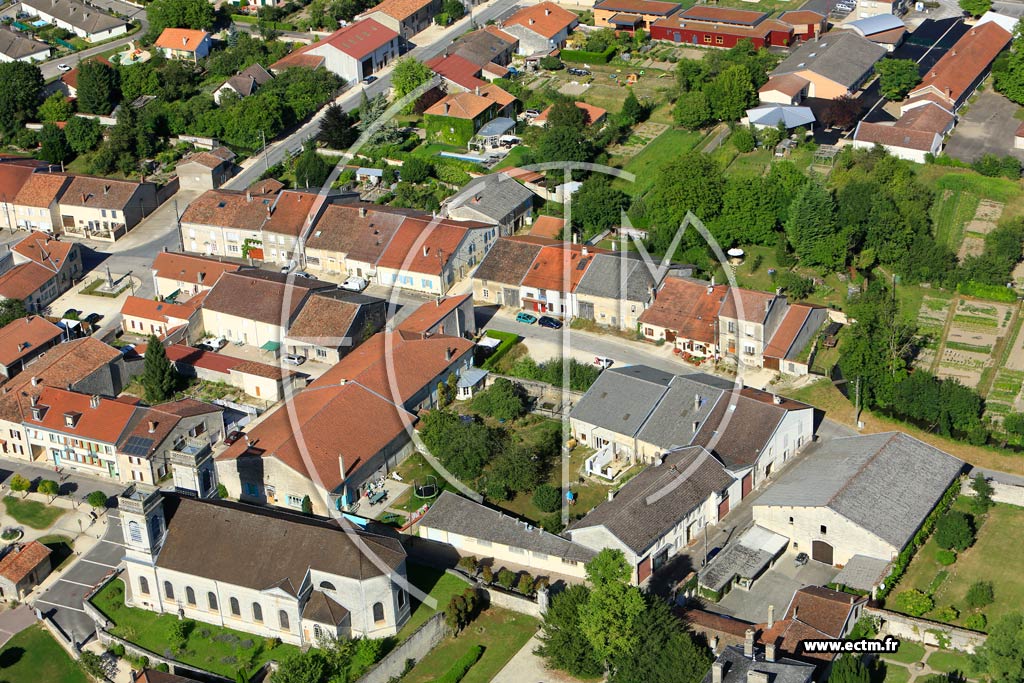 Photo arienne de Dieue-sur-Meuse