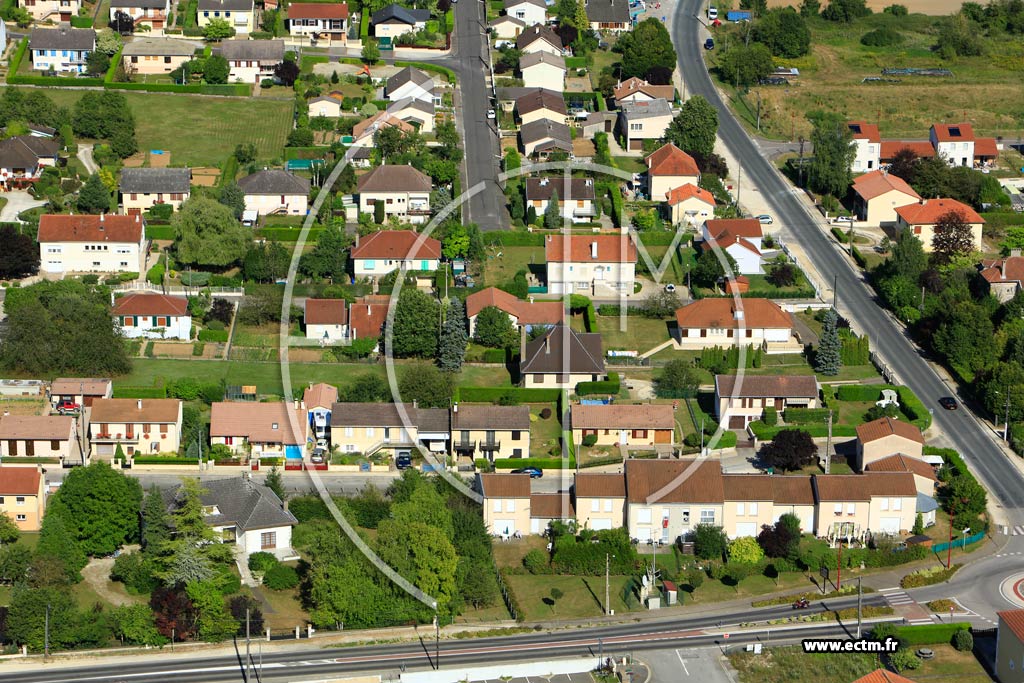 Photo arienne de Dieue-sur-Meuse