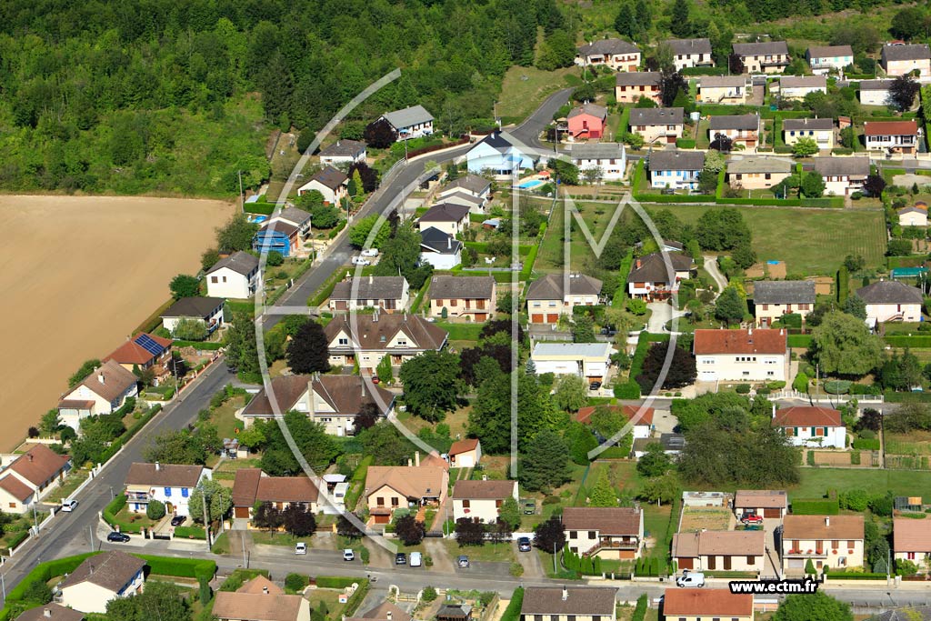 Photo arienne de Dieue-sur-Meuse