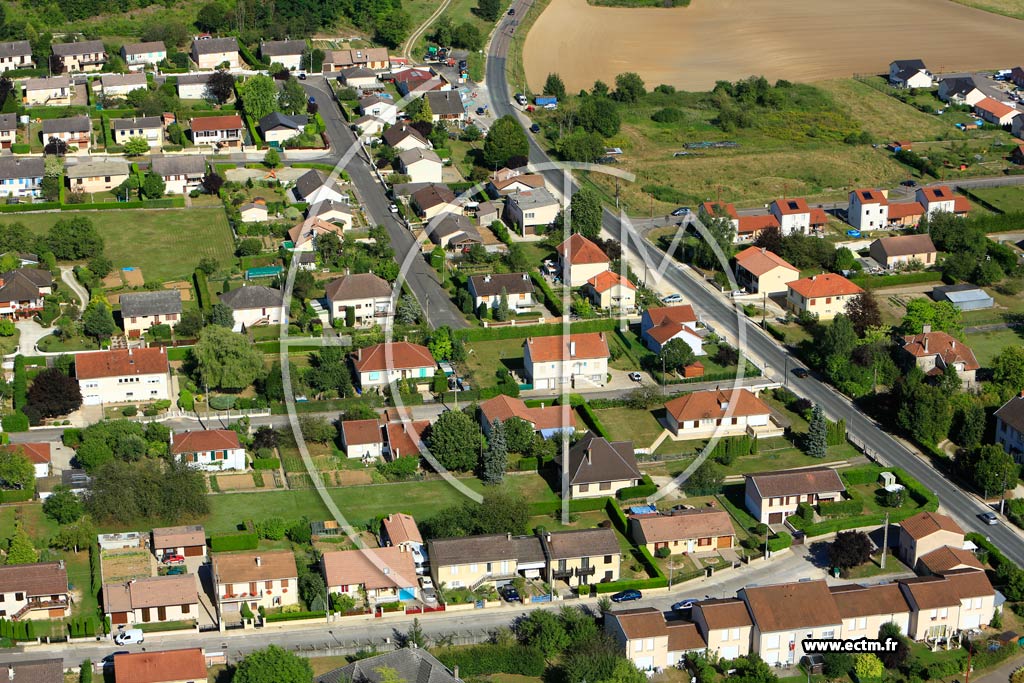 Photo arienne de Dieue-sur-Meuse