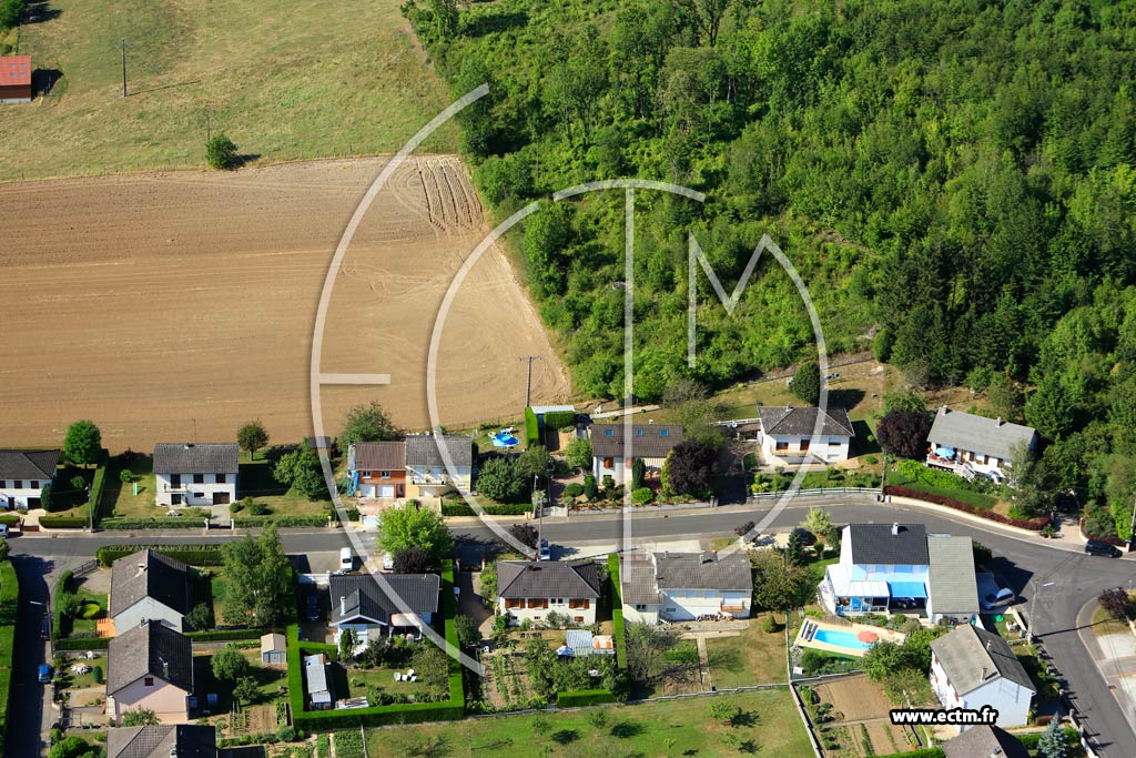 Photo arienne de Dieue-sur-Meuse
